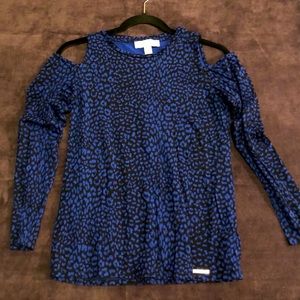 Michael Kors cold shoulder shirt